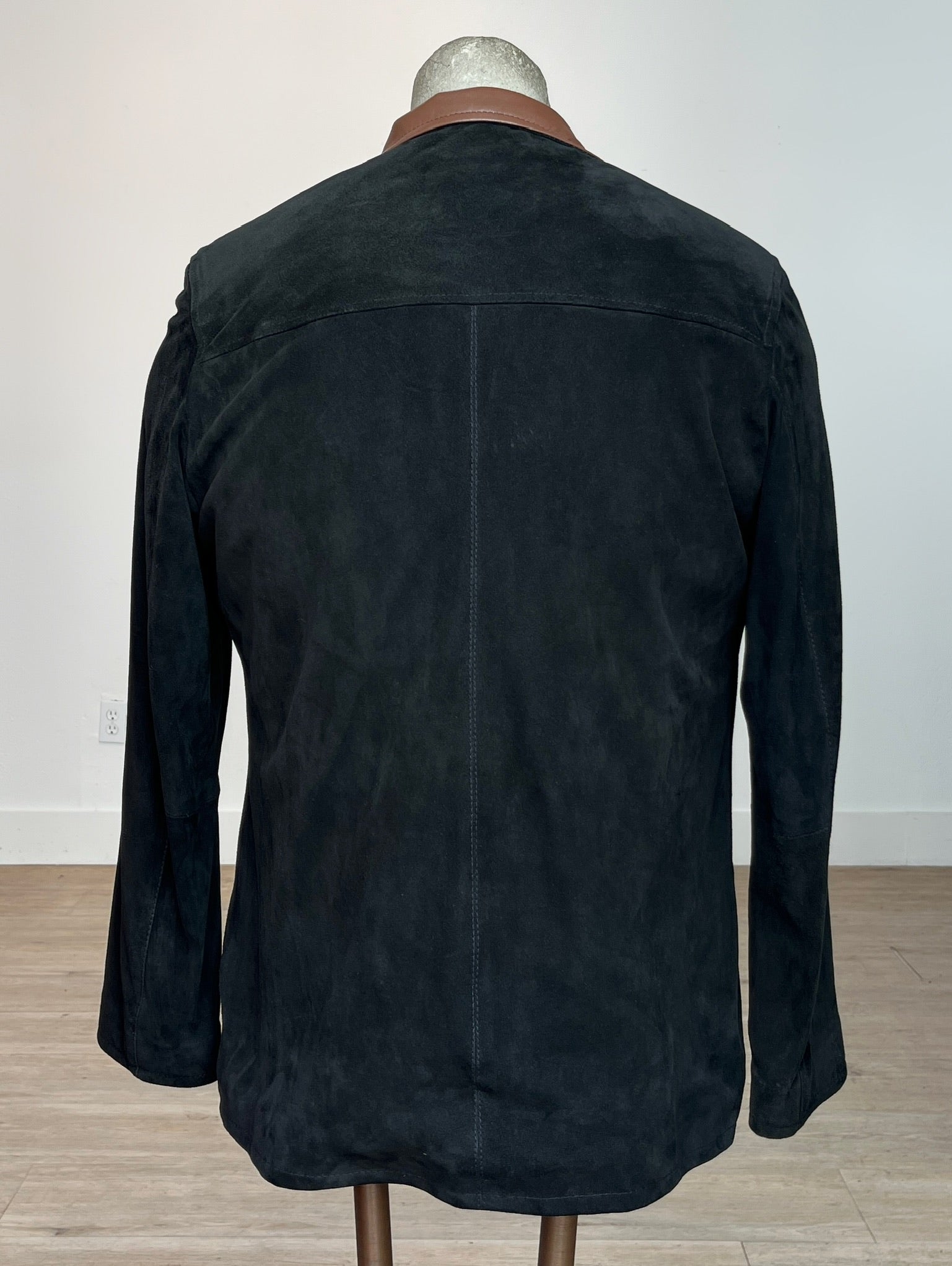 Remy Black/Timber Leather Jacket