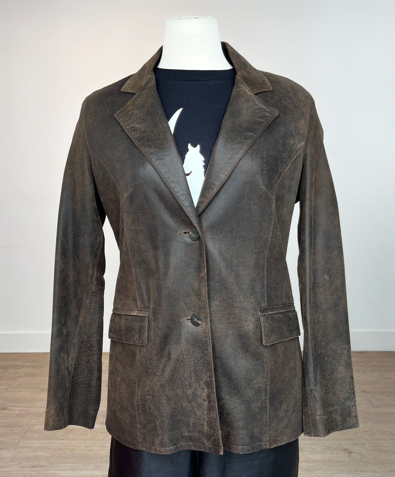 Remy Leather Frontier Blazer