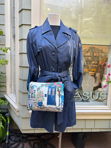 Santorini Hand Painted Cross Body Bag