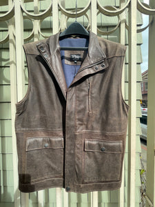 Remy Leather Vest