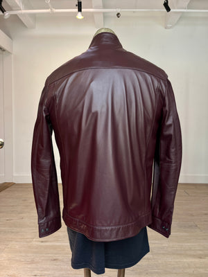 Merlot Leather Jacket