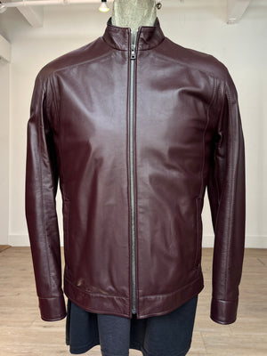 Merlot Leather Jacket