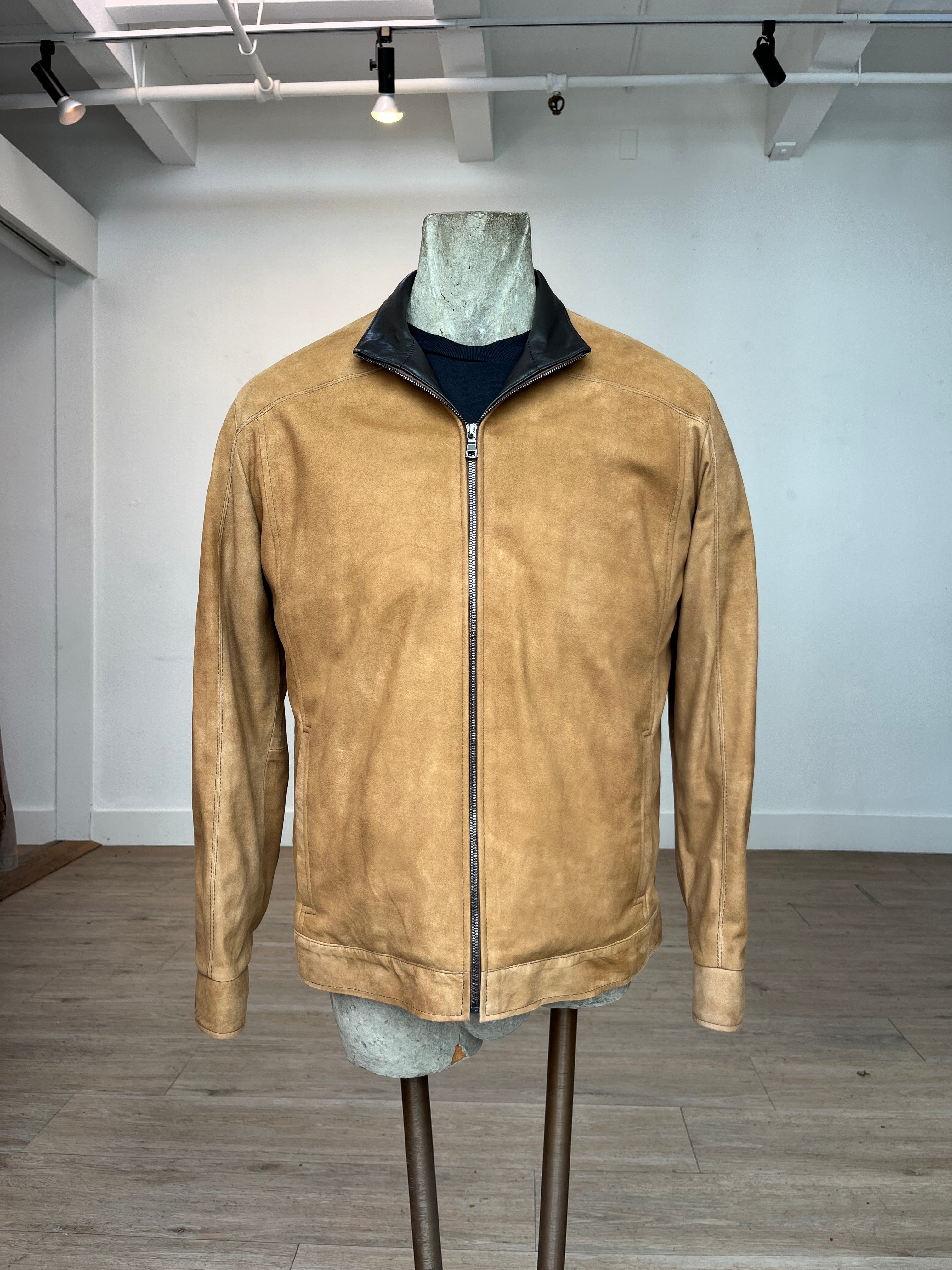Remy Camel/Cognac Leather Jacket