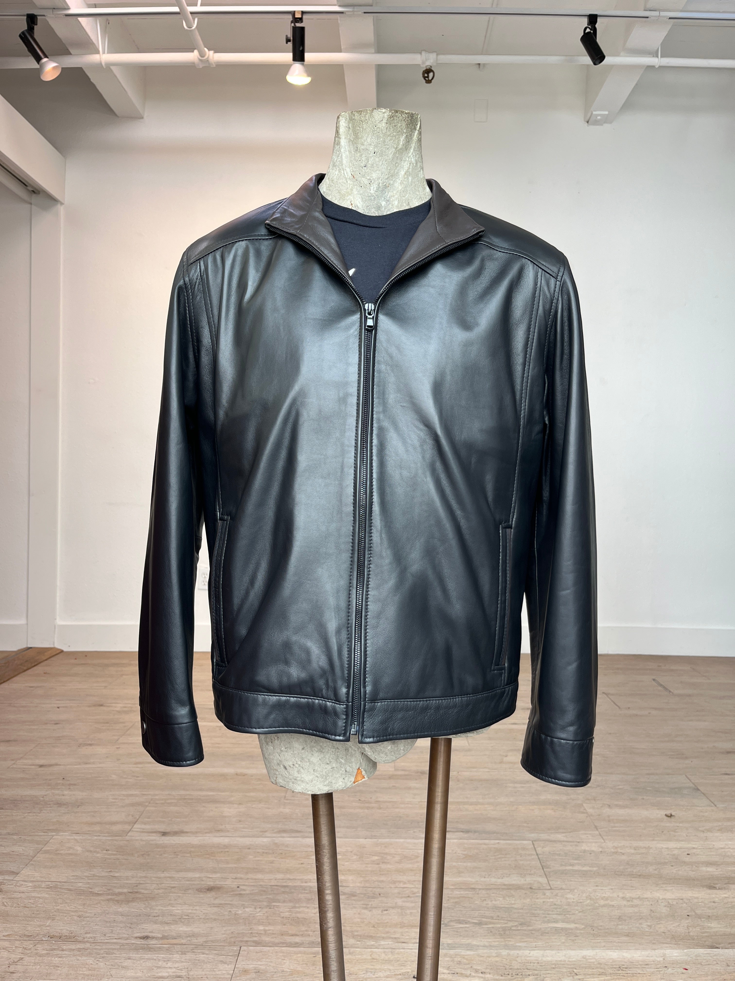 Remy Noir/Rustic Leather Jacket