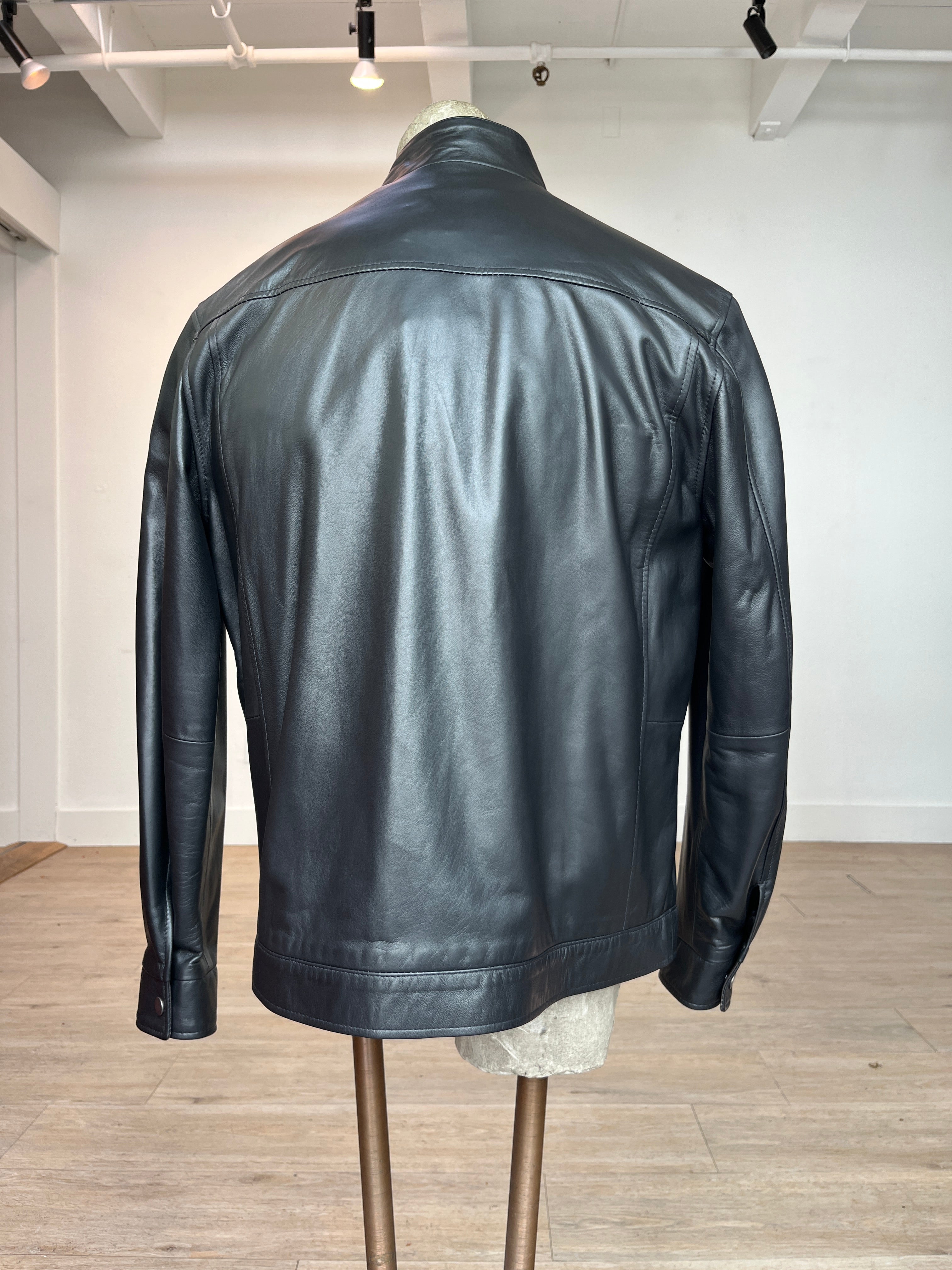 Remy Noir/Rustic Leather Jacket
