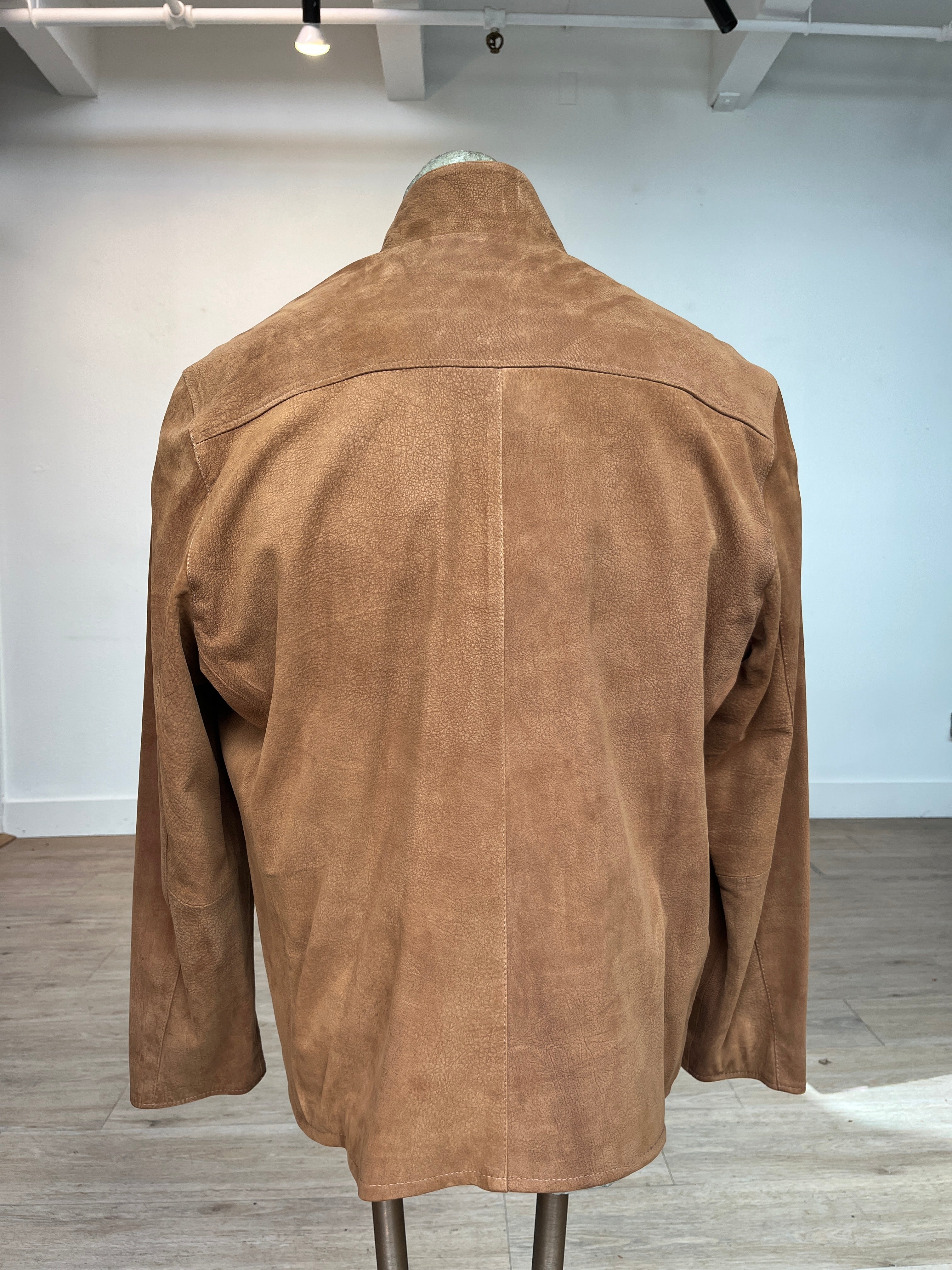 Remy Men's Double Collar Leather Jacket