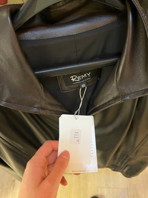 Remy Noir/Rustic Leather Jacket
