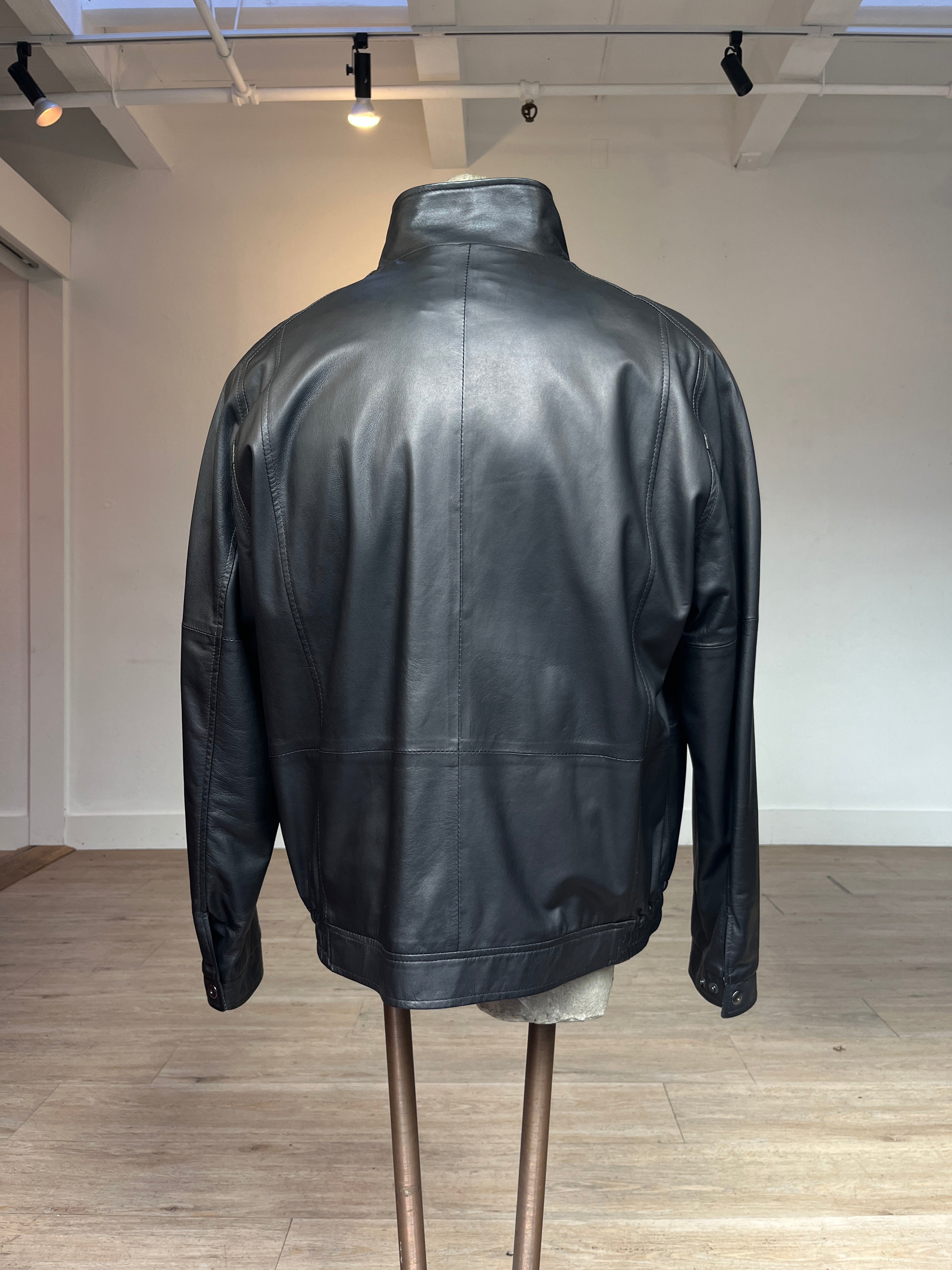 Remy Noir/Rustic Leather Jacket