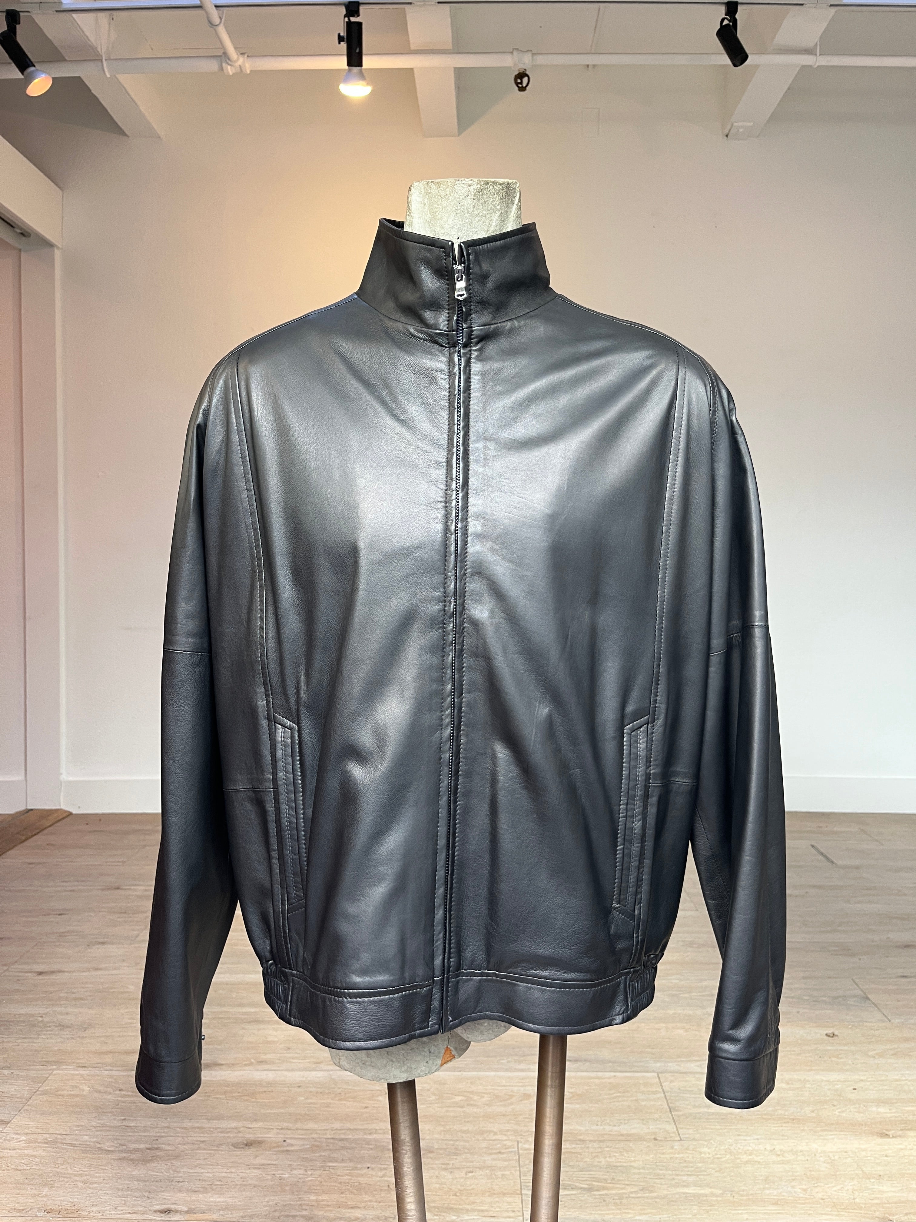 Remy Noir/Rustic Leather Jacket