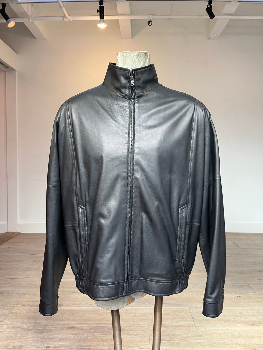 Remy Noir/Rustic Leather Jacket