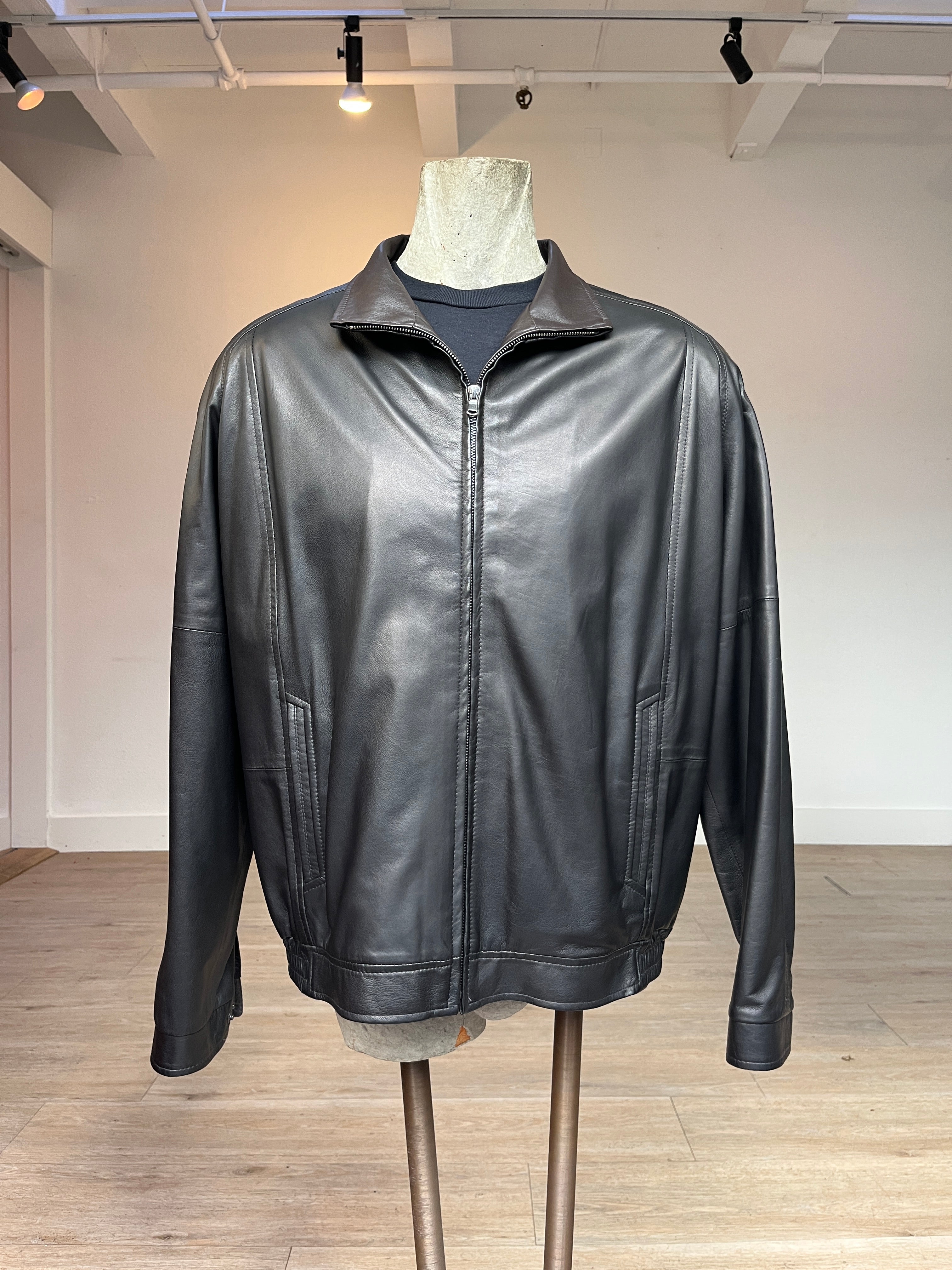 Remy Noir/Rustic Leather Jacket
