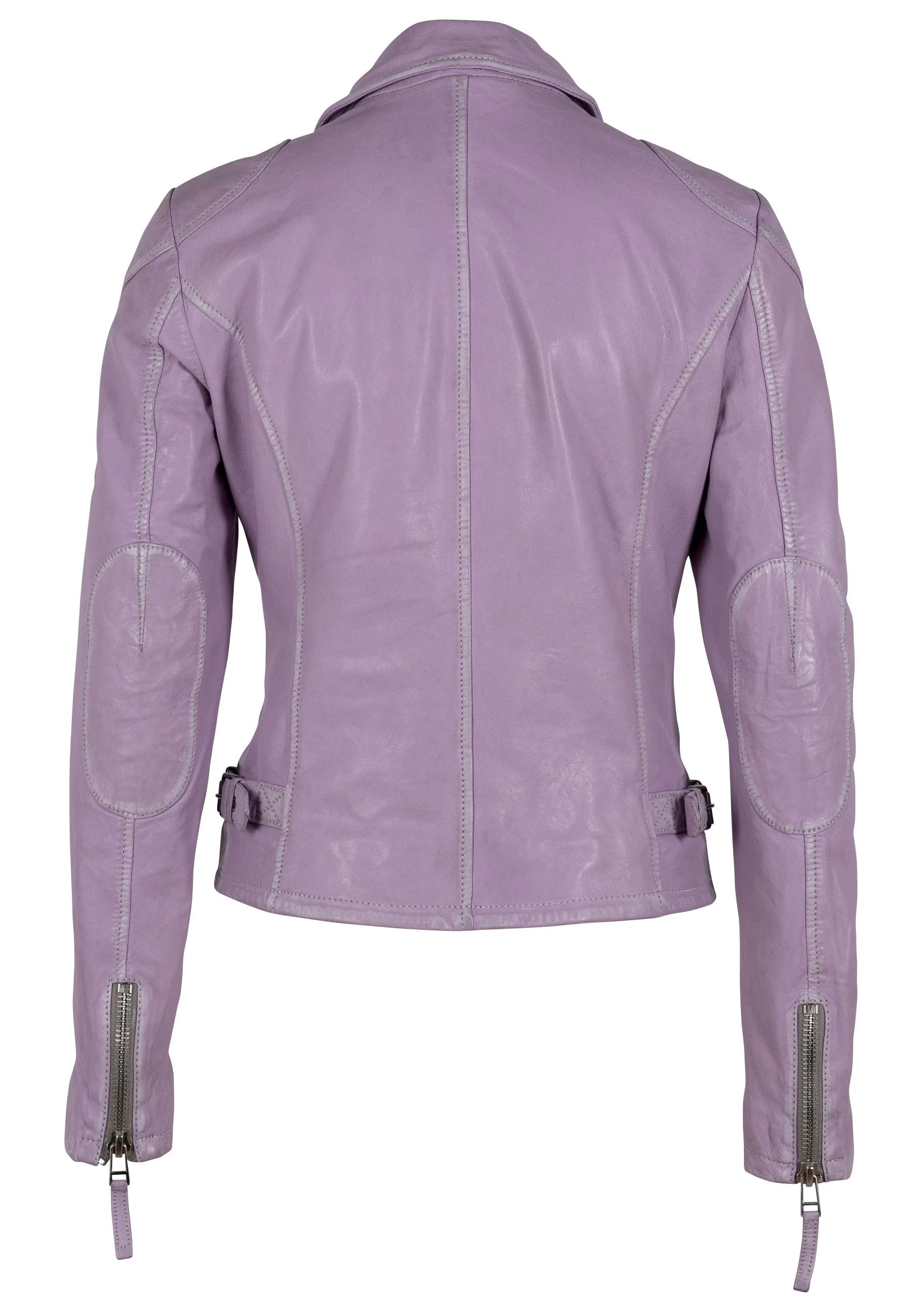 Mauritius - Sofia RF Leather Jacket, Digital Lavender