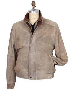 Remy Tan Matte Leather Jacket
