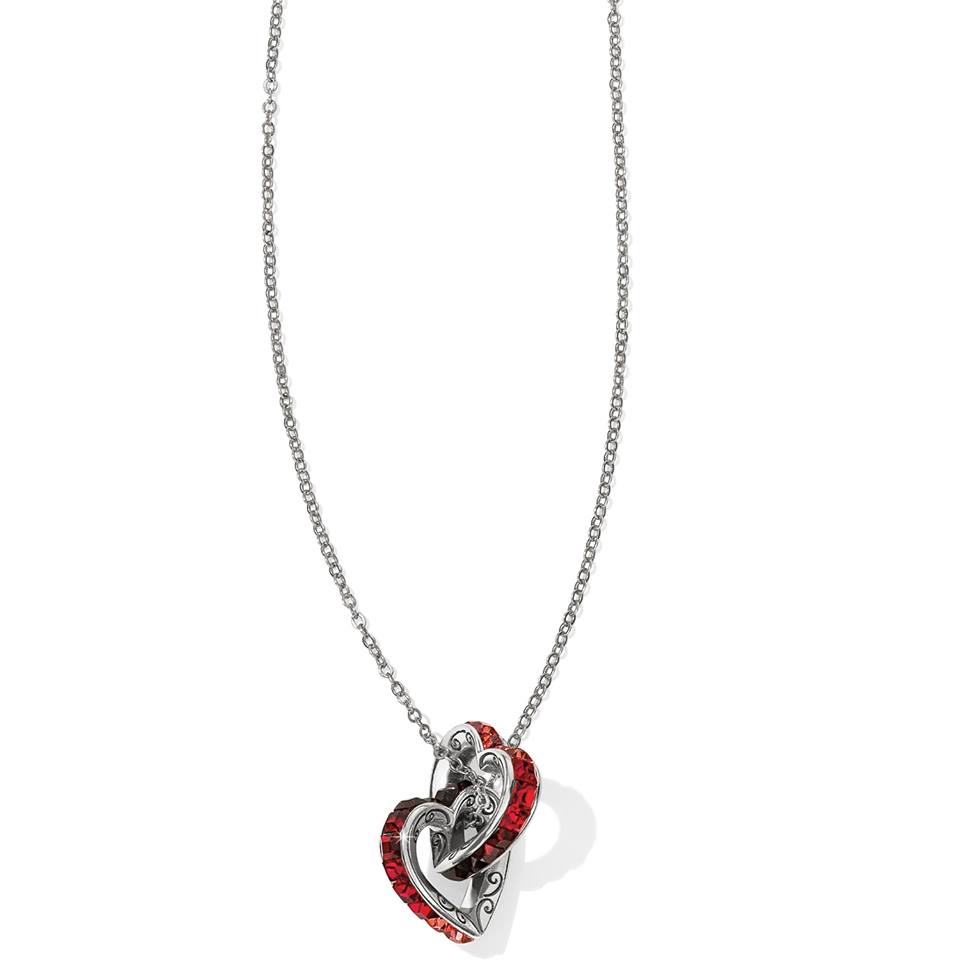 Interlocked Heart Necklace