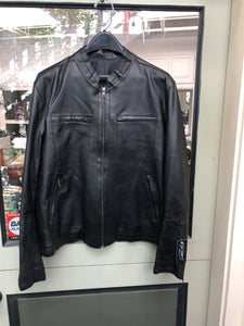Jose Luis Men's Black Leather Jacket