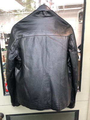 Jose Luis Men's Black Leather Jacket