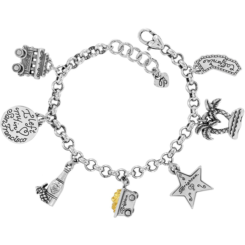 CA Charm Bracelet