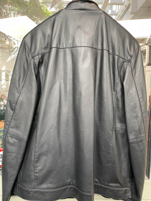 Remy Men's Black Butter-soft Italian Leather Jacket