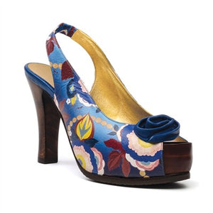 Sheherazade Platform Slingback sizes 8, 9, 9.5 and 10.