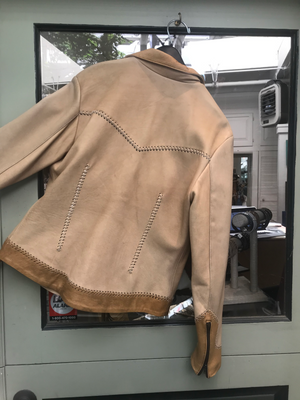 Jose Luis Women's Butter-soft Distressed Tan Jacket