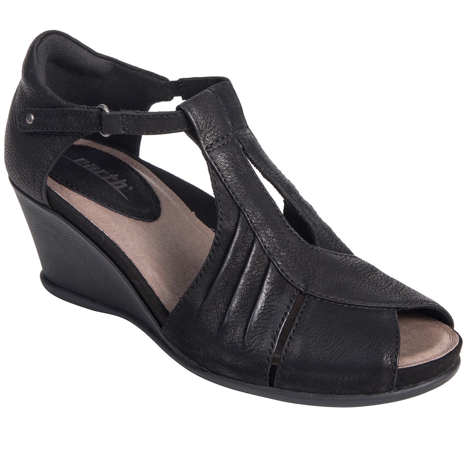 Primrose Earth Wedge Black