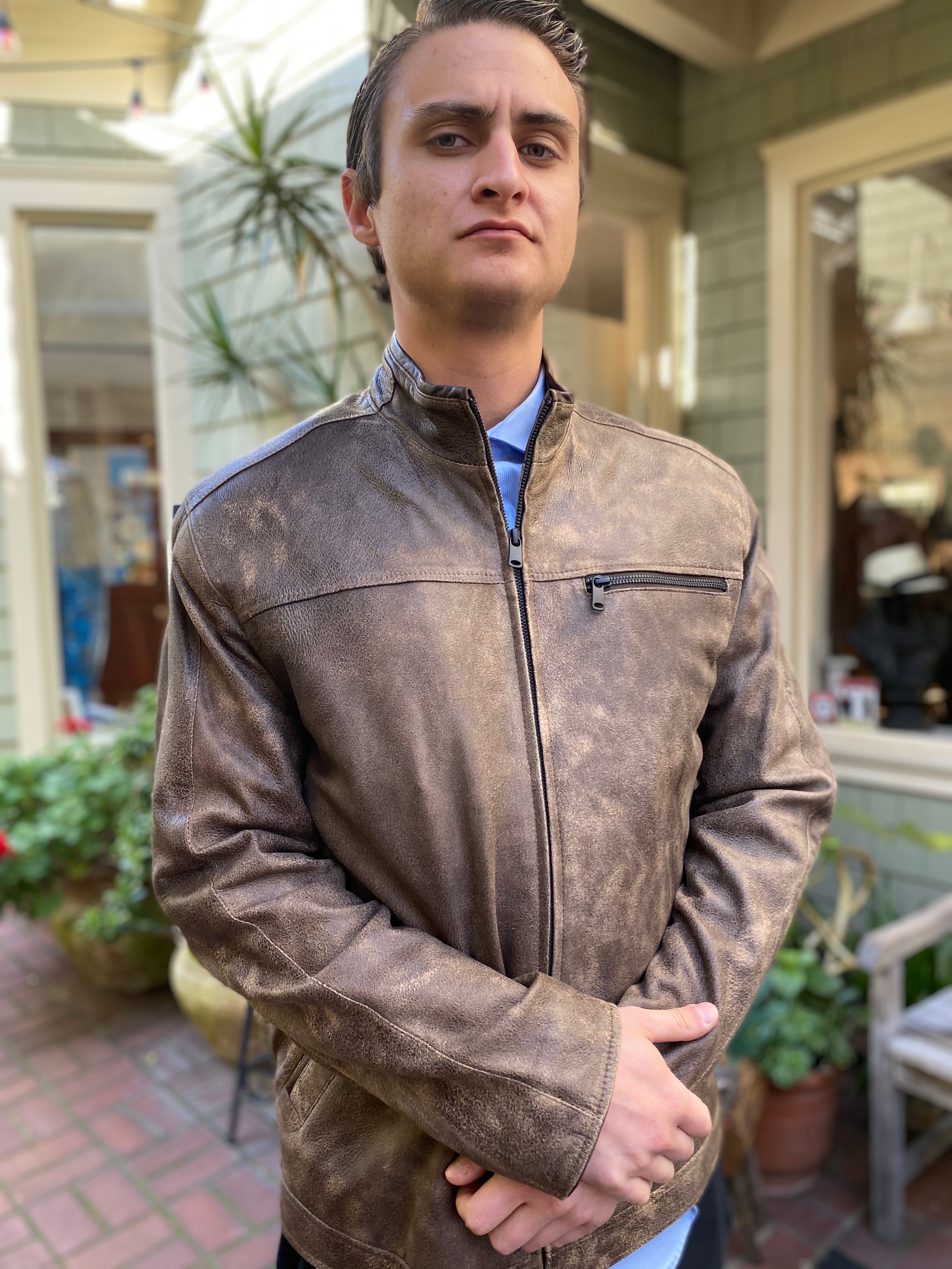Men’s Remy Leather Jacket